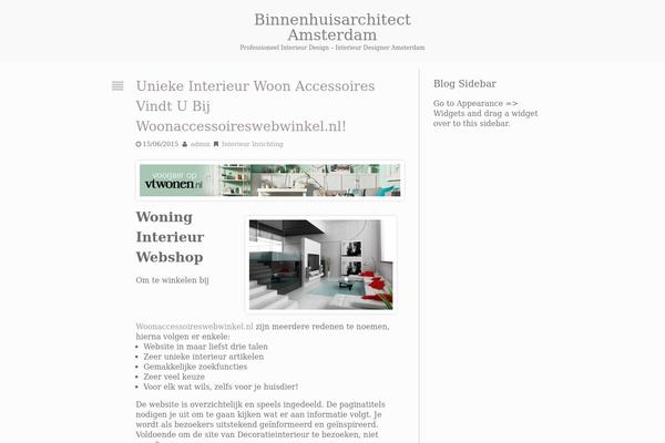 Expressions theme site design template sample