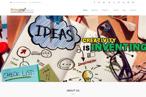 Meris theme site design template sample