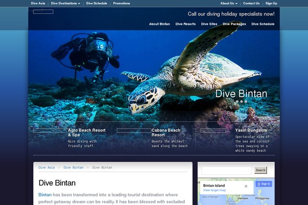 Vulcan theme site design template sample