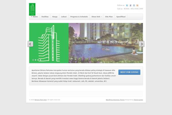 Businessplus theme site design template sample