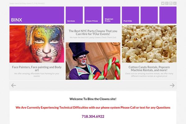 Metro theme site design template sample