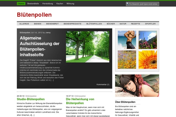 bio-bluetenpollen.de site used Ben