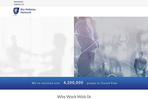 Understrap theme site design template sample