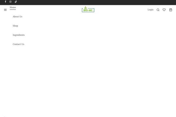 Goya theme site design template sample