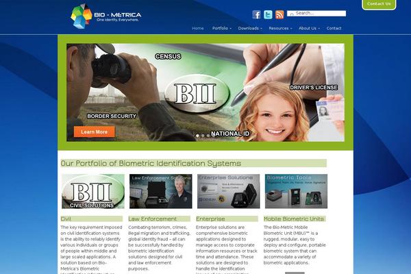 Site using Simple Contact Form Revisited Widget plugin