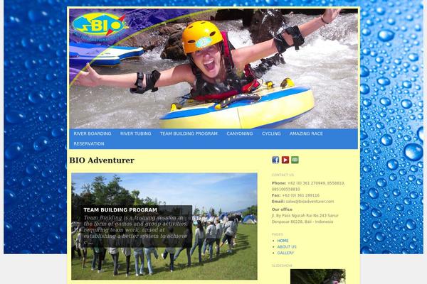 Basically theme site design template sample