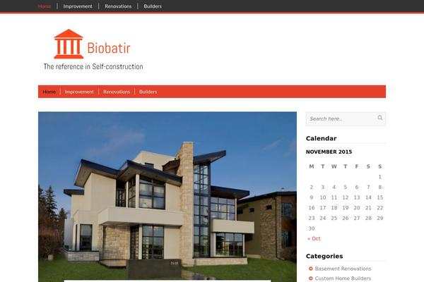 biobatir.ca site used WP Macchiato