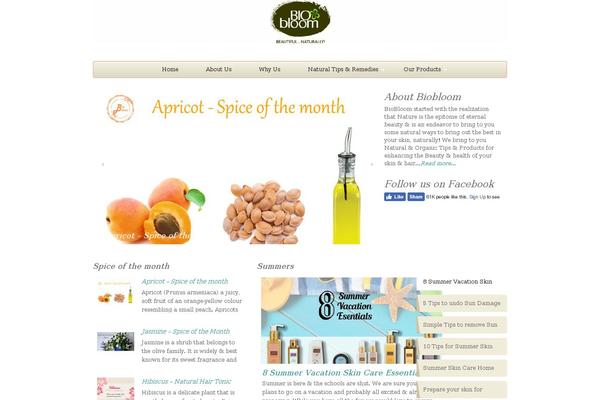 Organic_health_tan theme site design template sample