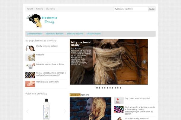 NewsPlus theme site design template sample