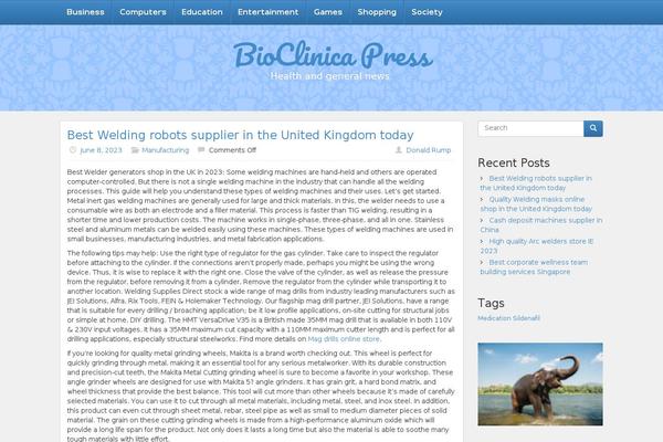 bioclinica.info site used Lana Blog