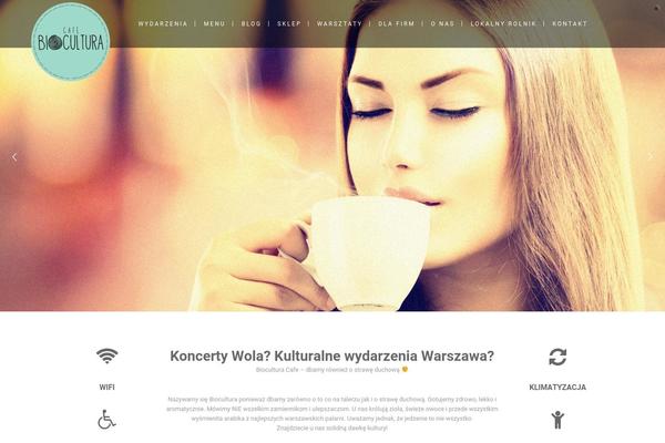 Hazel theme site design template sample
