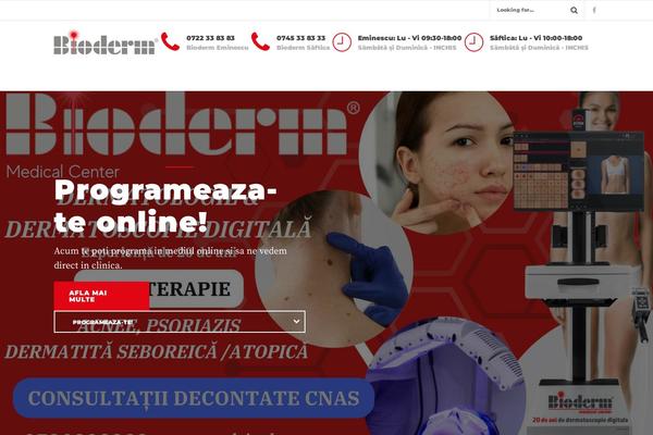 Medicare theme site design template sample