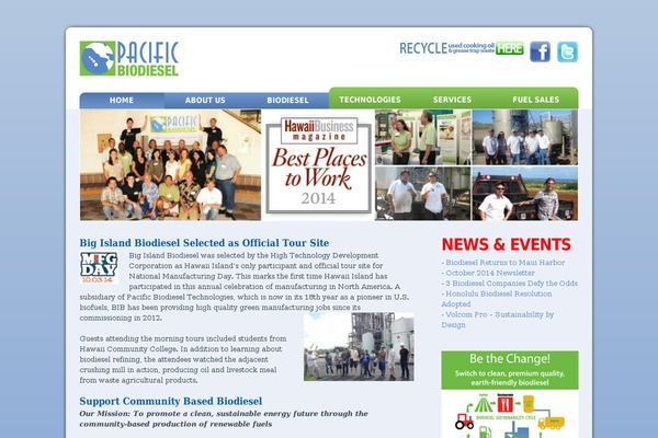 biodiesel.com site used Biodiesel