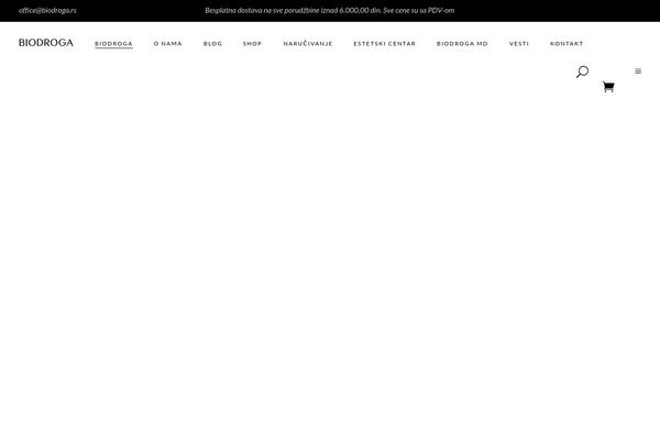 Biagiotti theme site design template sample