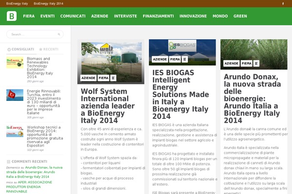 bioenergyitalyblog.it site used Bayside