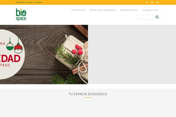 OrganicFood theme site design template sample