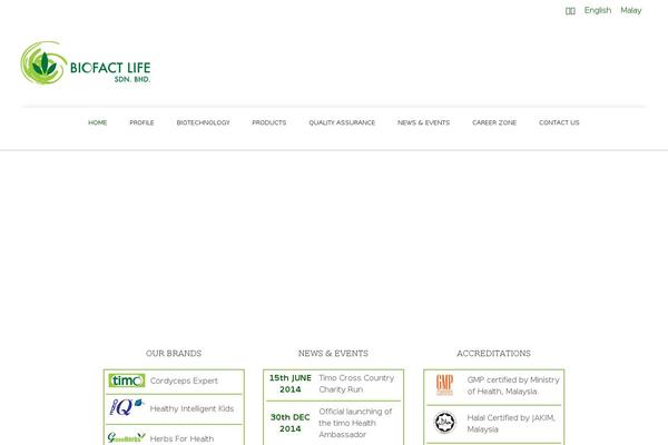 Site using Event List plugin