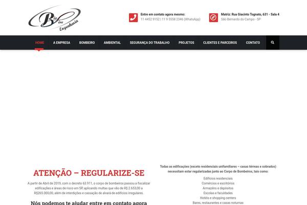 Bizspeak theme site design template sample