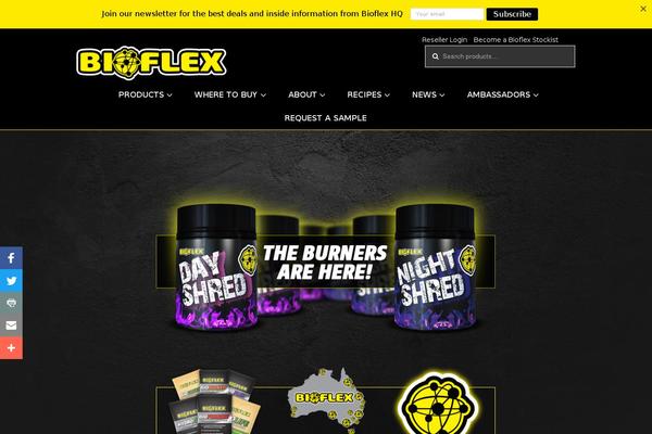 Site using Storefront Product Sharing plugin