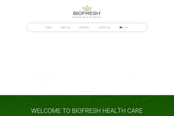BeTheme Child theme site design template sample