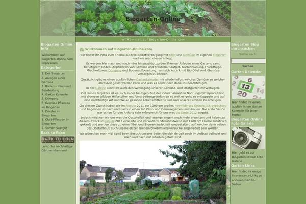 biogarten-online.com site used Nature
