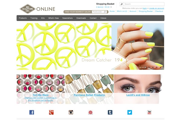 biogel.co.uk site used Biosculpture