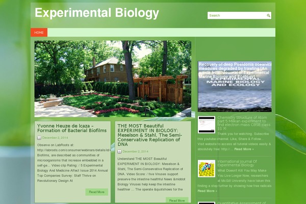 Landscaping theme site design template sample