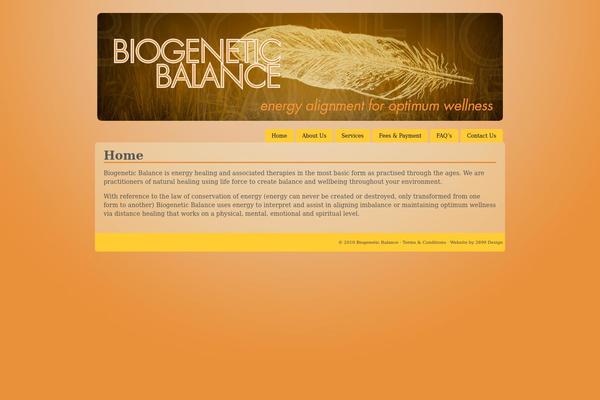 biogeneticbalance.com site used Vanilla-cart