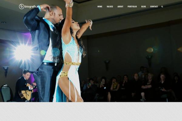 Bridge theme site design template sample