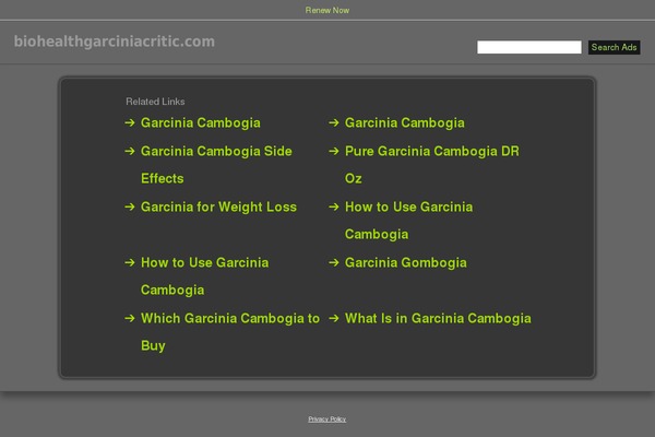 Leaf theme site design template sample