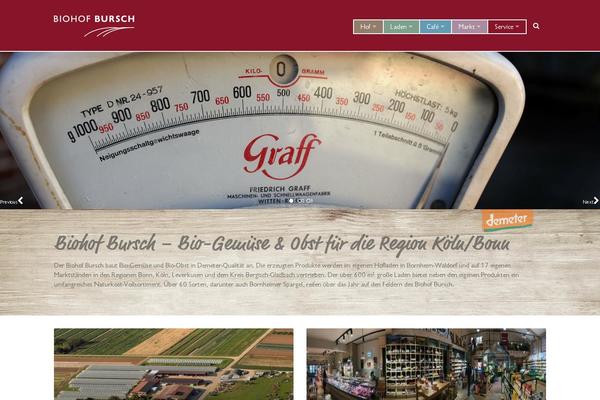 biohof-bursch.de site used Biohof-bursch-2016