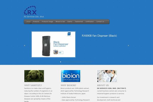 Site using Simple Scroll To Top plugin