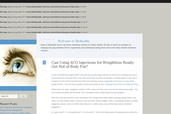 BonPress theme site design template sample
