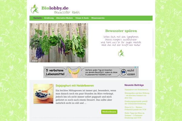 Whispy theme site design template sample