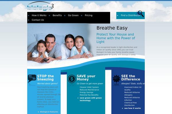 Sprout theme site design template sample