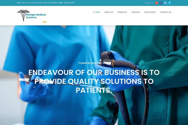 Site using Radiantthemes-mega-menu plugin