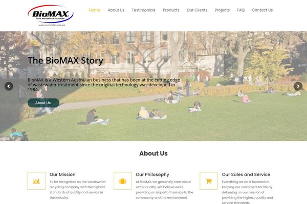 biomax.com.au site used Biomax