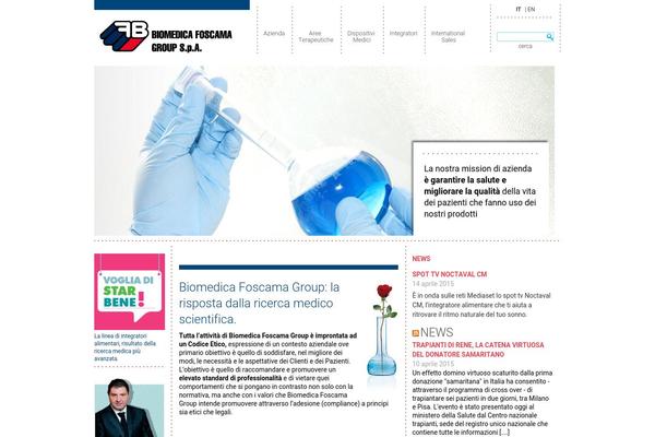 biomedica theme websites examples