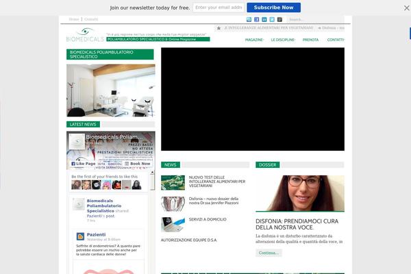 biomedicals.it site used Megazine_v1-03
