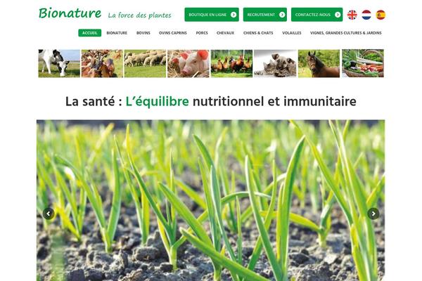 Green theme site design template sample