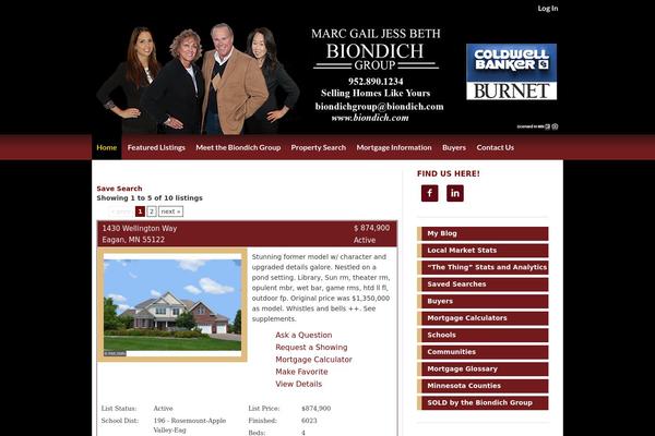 correll WordPress theme, websites list used correll theme correll theme websites examples
