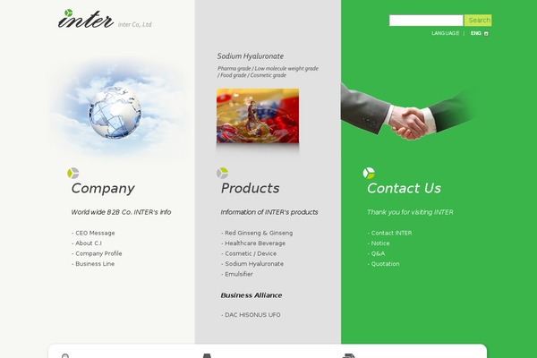biopint.com site used Inter