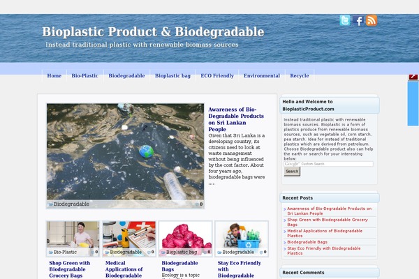 Calotropis theme site design template sample