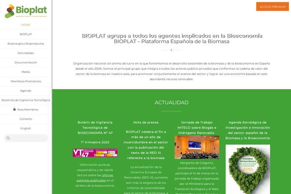 Extent-wp theme site design template sample