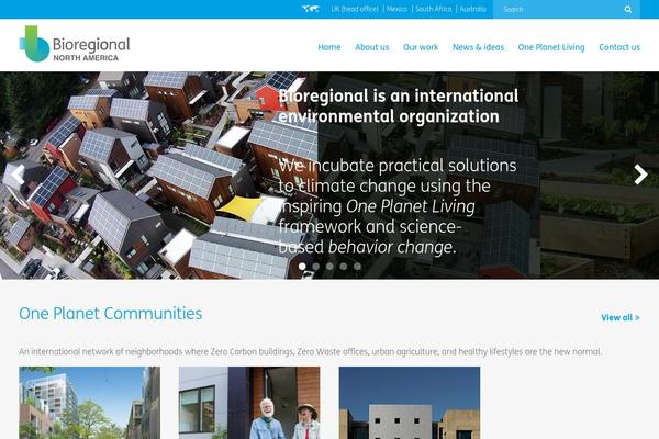 bioregional.ca site used Bioregional
