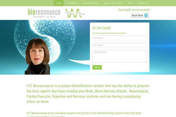 bioresonanceclinic.co.nz site used Beanstalk