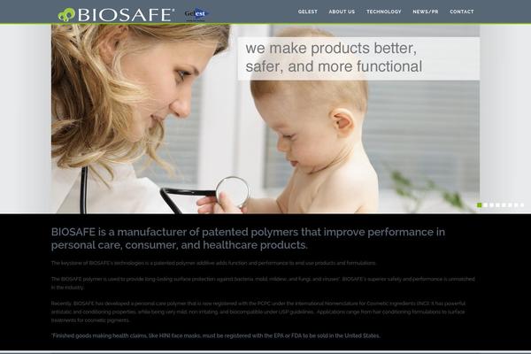 Blade theme site design template sample