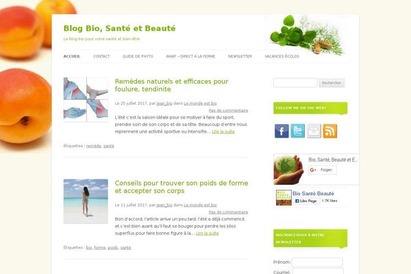 Site using Ultimate Follow Me plugin