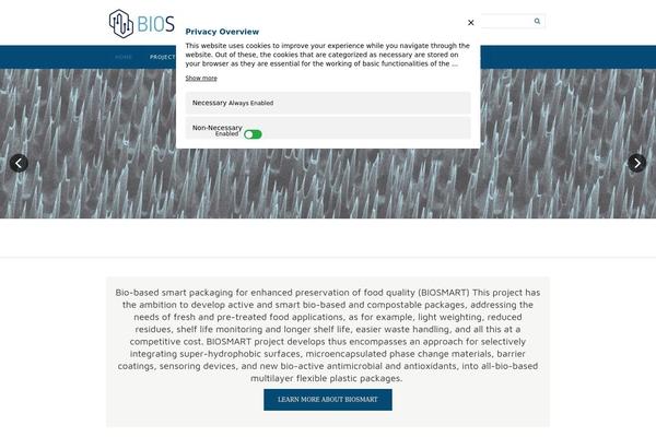 biosmart-project.eu site used Powerom
