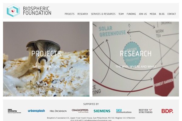 Foundation theme site design template sample